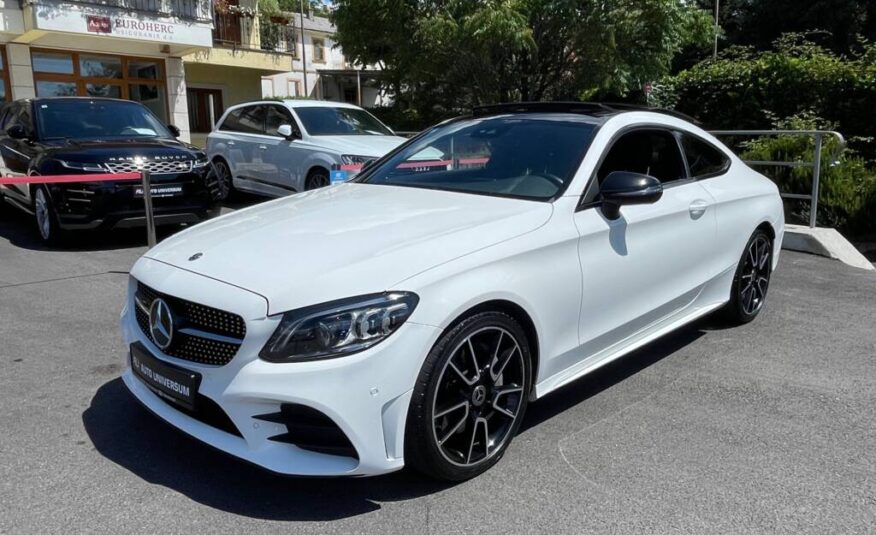 Mercedes C300d Coupe AMG Automatic – Multibeam, Night paket, ACC, kam