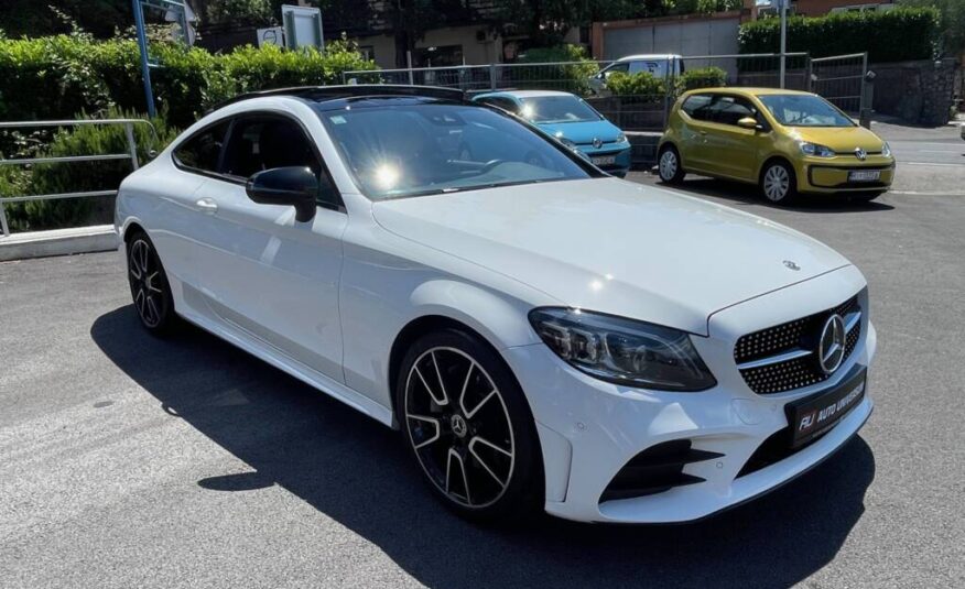 Mercedes C300d Coupe AMG Automatic – Multibeam, Night paket, ACC, kam