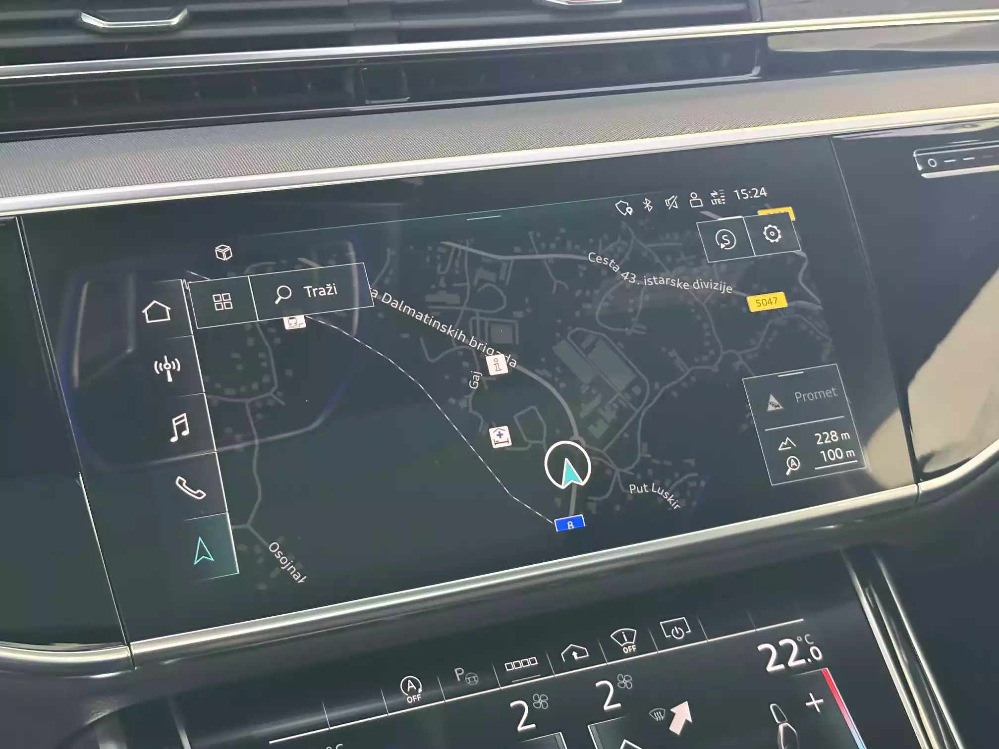 Audi A8 50 TDI – HD Matrix LED – Laser Light, zračni ovjes, B&O, ACC